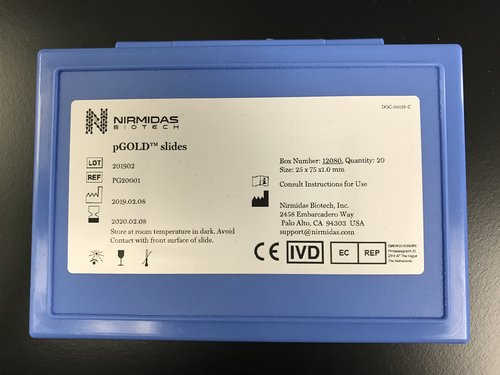 Nirmidas Lays Groundwork For In-Vitro Diagnostic Products With pGOLD™ Slides Registered Under CE Mark
